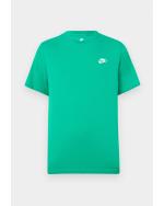 Leisure t-shirt nike NSW CLUB TEE Bottle Green Cotton