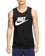 leisure t-shirt sleeveless nike tank top M NSW TANK ICON FUTURA Black Cotton