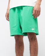  Pantaloncini Shorts UOMO Nike Sul Ginocchio Club Flow French-Terry Verde 
