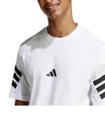 adidas Future Icons 3-Stripes Cotton Men's Leisure T-Shirt White