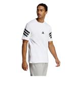 adidas Future Icons 3-Stripes Cotton Men's Leisure T-Shirt White