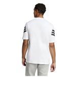 adidas Future Icons 3-Stripes Cotton Men's Leisure T-Shirt White