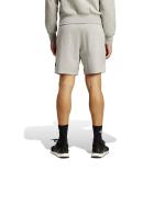 adidas Essentials Big Logo Single Jersey Cotton Men's Shorts with Pockets Grey