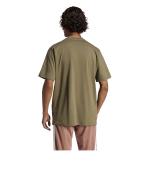 Leisure T-Shirt adidas Linear Single Jersey Cotton Mens Olive Green