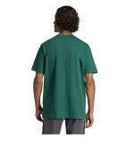 Leisure T-Shirt adidas ESSENTIALS SMALL LOGO Cotton Mens Green