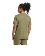  T-shirt maglia maglietta UOMO Adidas Verde Oliva Essentials Small Logo 