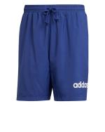  Pantaloncini Shorts UOMO Adidas Essentials Linear Logo Blu con tasche 