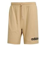  Pantaloncini Shorts UOMO Adidas Linear Single Jersey Beige Cotone 