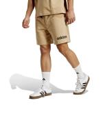  Pantaloncini Shorts UOMO Adidas Linear Single Jersey Beige Cotone 