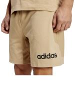  Pantaloncini Shorts UOMO Adidas Linear Single Jersey Beige Cotone 