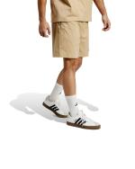  Pantaloncini Shorts UOMO Adidas Linear Single Jersey Beige Cotone 