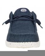  Mocassini Scarpe Casual UOMO Hey Dude Wally stretch mesh m Blu 