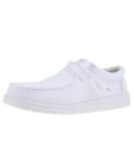 Hey DuDe Wally Stretch Mesh M Men's Casual Shoes Moccasins White