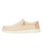  Scarpe Casual Mocassini UOMO Hey Dude Wally stretch mesh m Beige irish cream 