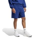 adidas Essentials Big Logo Single Jersey Cotton Men's Shorts with Pockets Blue