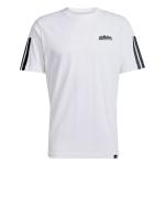  T-shirt maglia maglietta UOMO Adidas Bianco Script Single Jersey Cotone 