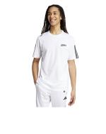  T-shirt maglia maglietta UOMO Adidas Bianco Script Single Jersey Cotone 