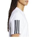  T-shirt maglia maglietta UOMO Adidas Bianco Script Single Jersey Cotone 