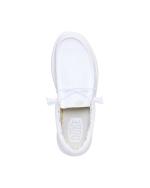  Scarpe Casual Mocassini UOMO Hey Dude Wally Stretch Canvas UOMO Bianco 