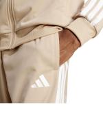  Tuta Intera Completa UOMO Adidas 3-Stripes Tricot Beige Poliestere 