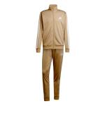  Tuta Intera Completa UOMO Adidas 3-Stripes Tricot Beige Poliestere 