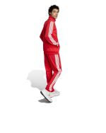  Tracksuit Tuta Intera Completa UOMO Adidas 3-Stripes Rosso Bianco Poliestere 