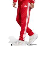  Tracksuit Tuta Intera Completa UOMO Adidas 3-Stripes Rosso Bianco Poliestere 