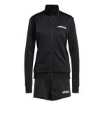  Tuta Intera Completa Tracksuit DONNA Adidas Linear Shorts Woman Nero con tasche 