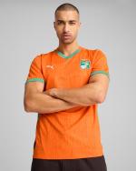  Costa D avorio Ivory Coast Puma Maglia Calcio Arancione 2025 Home 