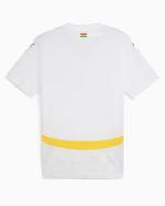  GFA Ghana Puma Maglia Calcio UOMO Bianco 2025 100% poliestere DryCell Home 