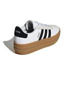  Scarpe Sneakers Ragazze Donna Adidas VL Court Bold Platform Lea Bianco Nero 