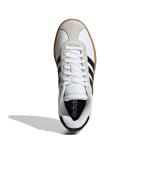  Scarpe Sneakers Ragazze Donna Adidas VL Court Bold Platform Lea Bianco Nero 