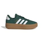  Scarpe Sneakers DONNA Adidas VL Court Bold Platform W Verde Bianco Lifestyle 