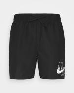  Costume da Bagno pantaloncini shorts UOMO Nike NIKE LOGO SOLID Nero 