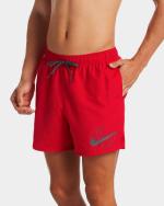 Badeanzug Meer Schwimmbad Shorts NIKE LOGO SOLID Männer Rot