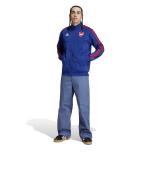  Arsenal Fc Adidas Giacca Calcio Track Top DNA Royal Blue con TASCHE a ZIP 