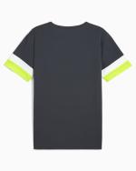 PUMA team individual game jerseyRISE PADEL TENNIS Short sleeves polyester crew neck Grey