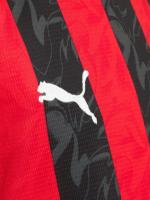 Ac Milan Puma Maglia Calcio Ragazzo Bambino Rosso Nero 2025 26 maniche corte 