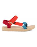  Sandali Urban Trekking DONNA Teva Original Universal W Rosso Blue Vegano 