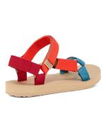  Sandali Urban Trekking DONNA Teva Original Universal W Rosso Blue Vegano 