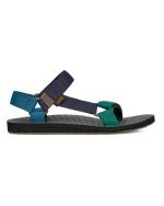  Sandali Urban Trekking UOMO Teva Original Universal M Blu Verde Vegano 