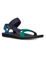  Sandali Urban Trekking UOMO Teva Original Universal M Blu Verde Vegano 