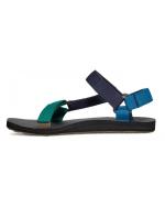  Sandali Urban Trekking UOMO Teva Original Universal M Blu Verde Vegano 