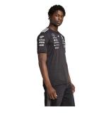  Mercedes AMG Adidas Maglia piloti Formula 1 Nero Poliestere maniche corte 2025 