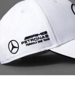  Mercedes AMG Adidas Cappello Berretto Bianco Driver F1 2025 