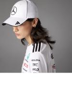  Mercedes AMG Adidas Cappello Berretto Bianco Driver F1 2025 