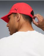  Ac Milan Puma Cappello Berretto Unisex Rosso Essentials Baseball Poliestere 