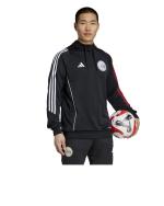  Ajax Amsterdam Adidas Felpa Allenamento Track Hoodie Nero con tasche 2025 26 