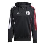  Ajax Amsterdam Adidas Felpa Allenamento Track Hoodie Nero con tasche 2025 26 
