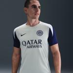  Inter fc Nike Maglia Allenamento Training Grigio DF Strike Top SS Knit 2025 26 